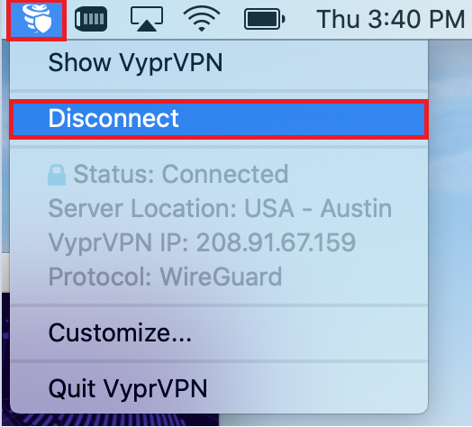 Menu_barre_outils_-_Connecté_-_Icône_barre_outils_et_déconnecter_mis en surbrillance.png