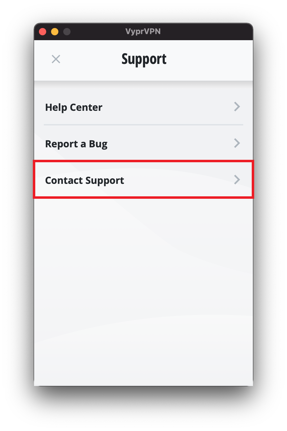 Vypr_App_-_Support_Menu_-_Contact_Support_Selected.png