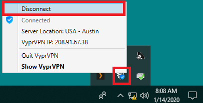 System_Tray_Menu _-_ VyprVPN_Connected _-_ Icon_and_Disconnect_Highlights.png